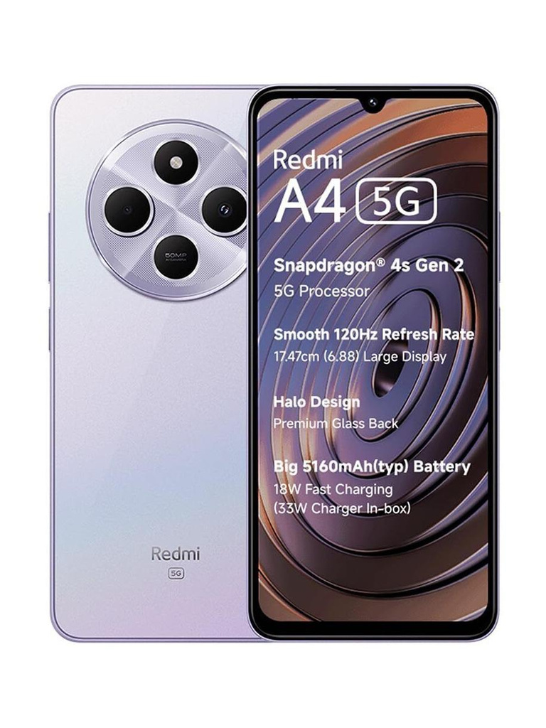 redmi a4 sparkle purple 64 gb