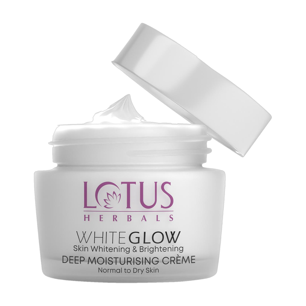 lotus herbals whiteglow skin whitening brightening deep moisturising cream