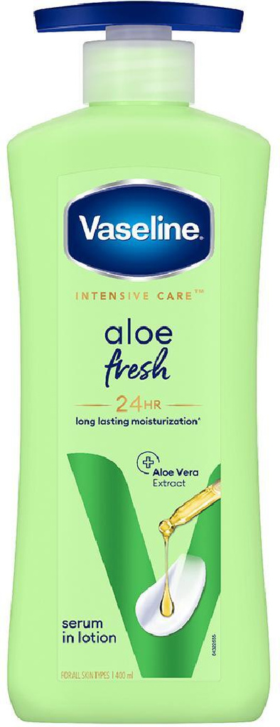 Intensive Care Aloe Fresh Hydrating Body Lotion, For Dry Skin (400 ml)
