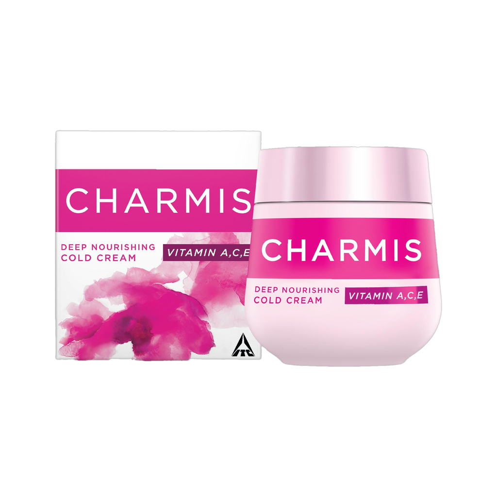 charmis deep nourishing cold cream vitamin c e glowing moisturized skin