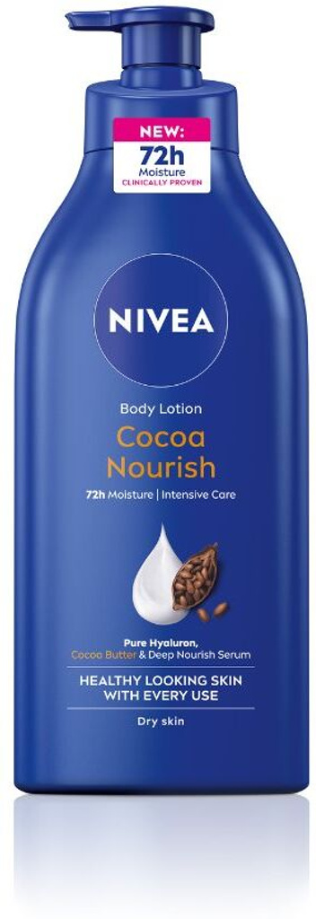 Cocoa Nourish, Moisturizer Body Lotion, Coconut Oil, Serum, Hyaluronic acid (600 ml)
