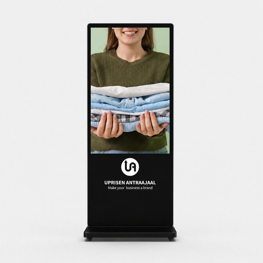 Uprisen Antraajaal 139.7 cm (55 inch) 4K Ultra HD IPS Panel Monitor (Digital standee) (Response Time: 6 ms, 60 Hz Refresh Rate)
