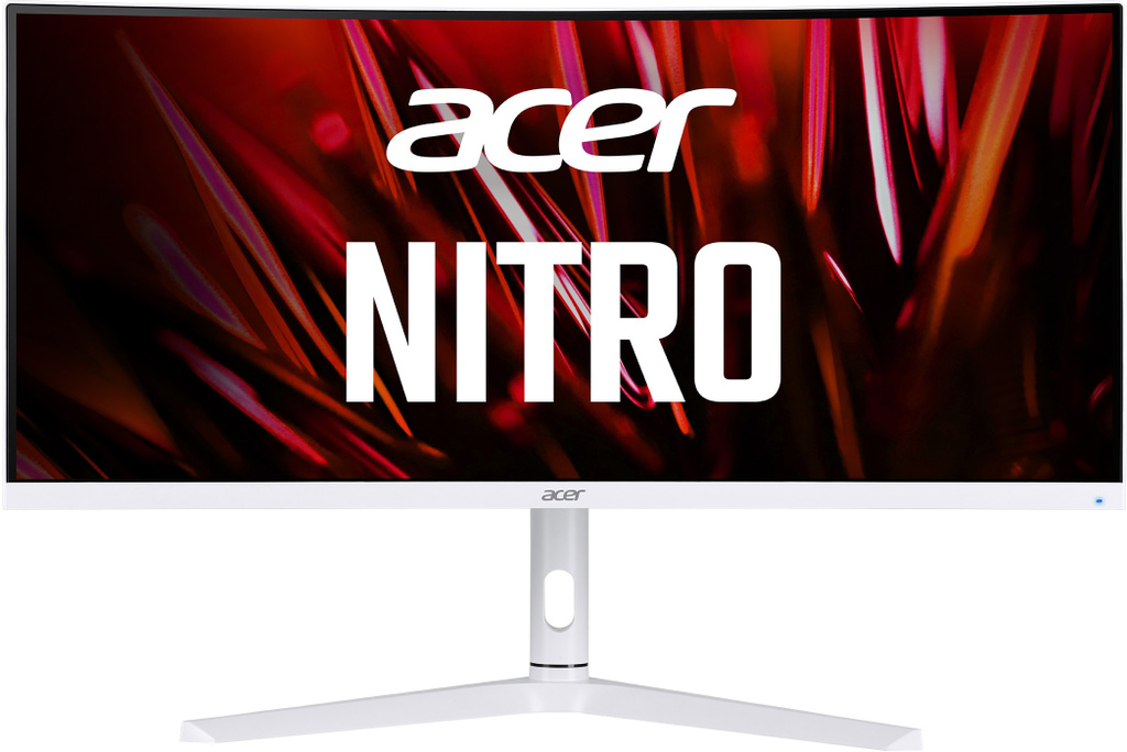 acer nitro 75 0 cm 30 inch curved wfhd va panel ergostand vesa displayhdr 400 1500r curvature dci p3 93 wide color gamut display widget 2x2w inbuilt speakers blue light shield ultrawide gaming monitor xz306c
