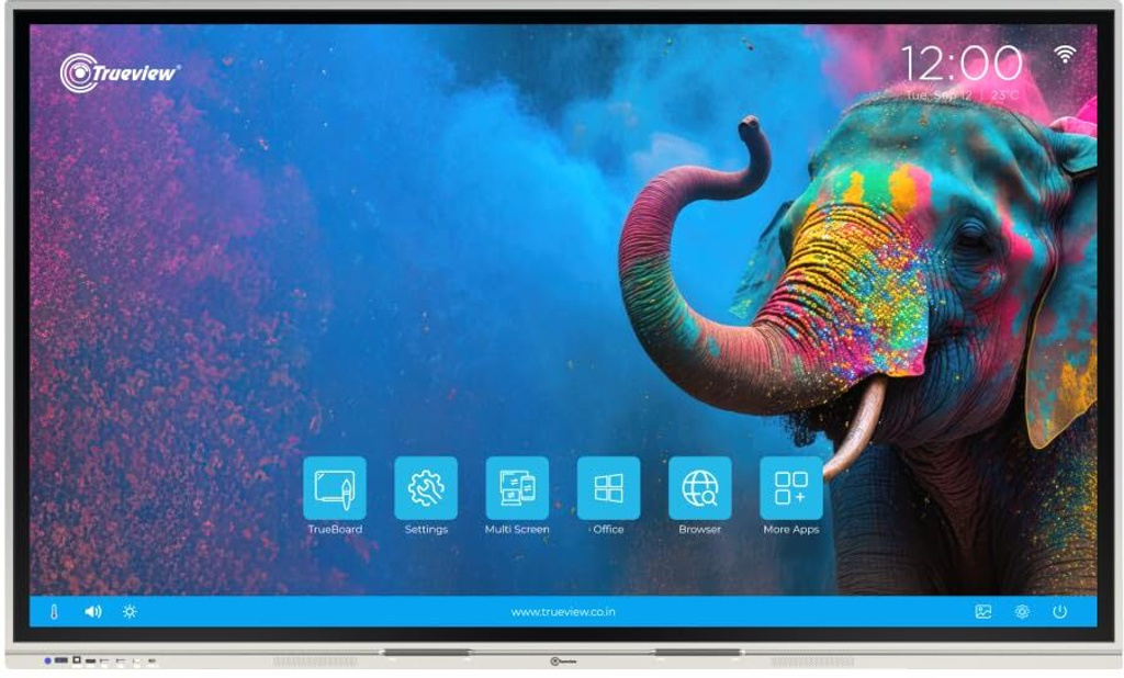 Trueview TrueBoard 215.9 cm (85 inch) 4K Ultra HD LED Backlit IPS Panel Monitor (85 inch-TrueBoard AiO INTERACTIVE FLAT PANEL DISPLAY) (Response Time: 5 ms, 60 Hz Refresh Rate)
