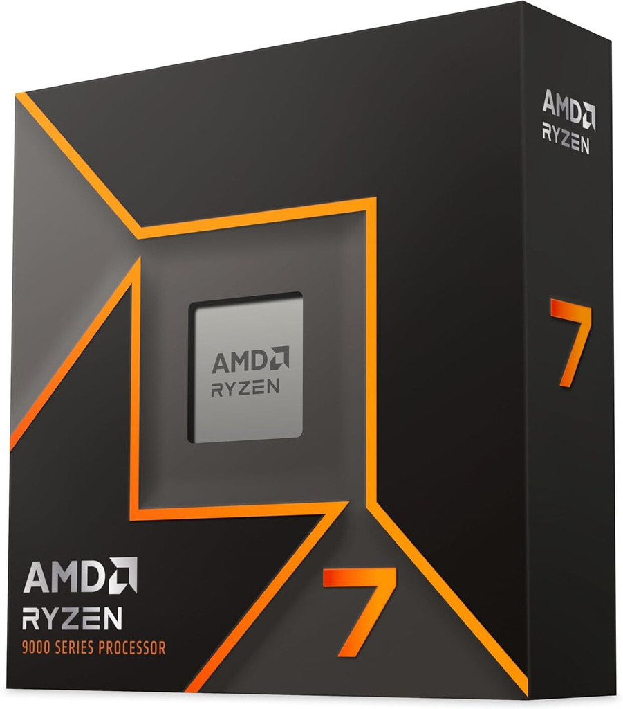 AMD Ryzen 7 9700x 3.8 GHz AM5 Socket 8 Cores Desktop, Server, Workstation Processor