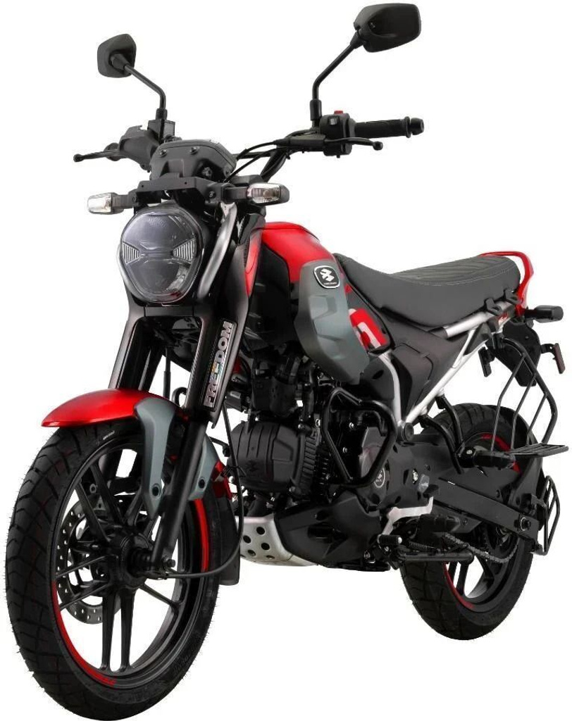 BAJAJ Freedom 125 CNG (Disc LED) Booking for Ex-Showroom Price (Racing Red)