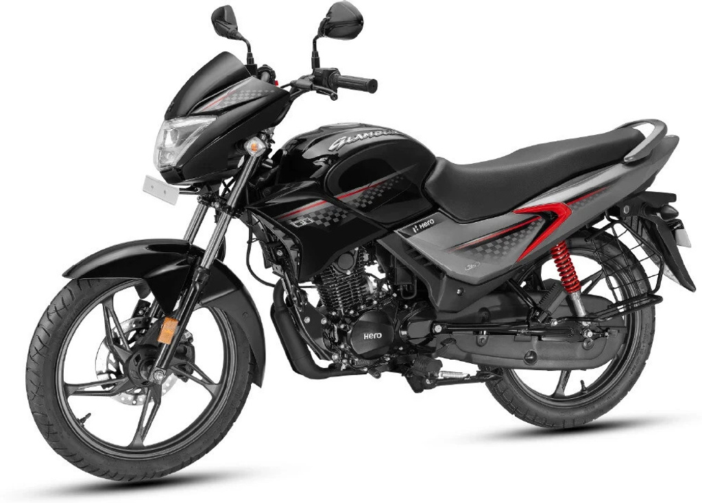 Hero Glamour LED Disc Booking for Ex-Showroom Price (Gun Metal Black Silver)