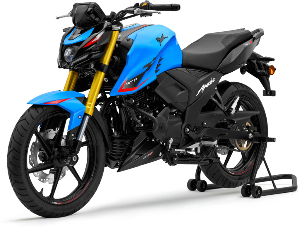 TVS Apache RTR 160 4V (TFT) Booking for Ex-Showroom Price