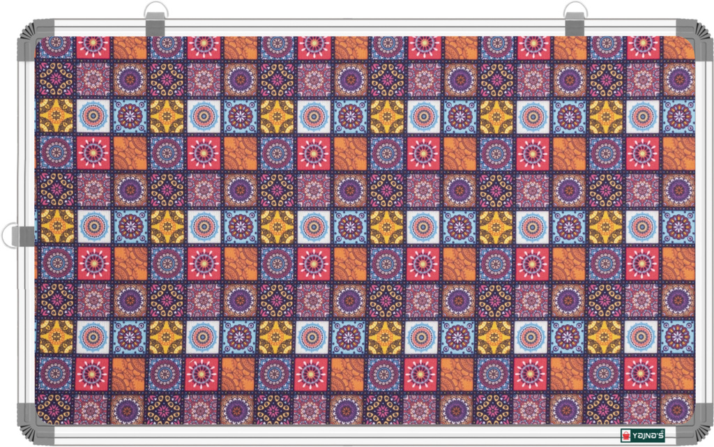 yajnas 58 5x28 cm premium material rainbow notice pin up soft board study room notice