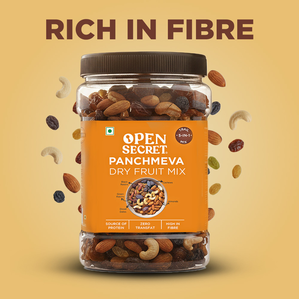 open secret panchmeva dry fruit mix 1kg