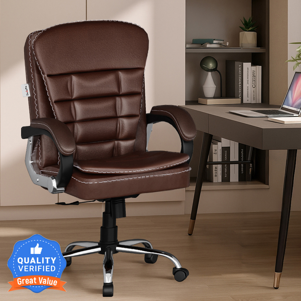 seatfit leatherette office executive chair