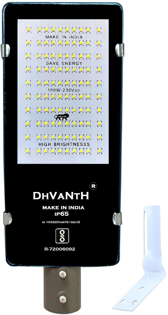 100w LED Street with High Lumen chip and waterproof body IP-65 Flood Light Outdoor Lamp (Grey)
