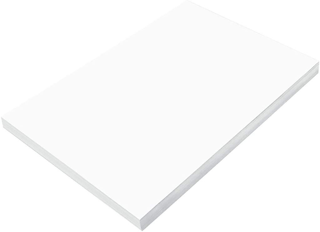 krashtic printing paper white plain size a4 8x11 inch 75 gsm pack 100 sheets