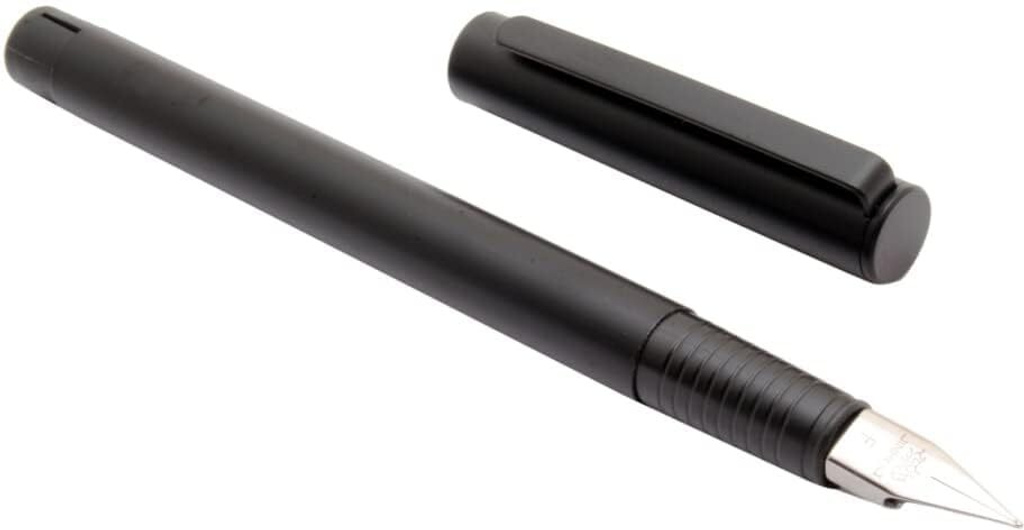 Jinhao 65 Steel Body Fountain Pen Fine Nib & Converter Fountain Pen Fountain Pen (Ink Color - Multicolor)