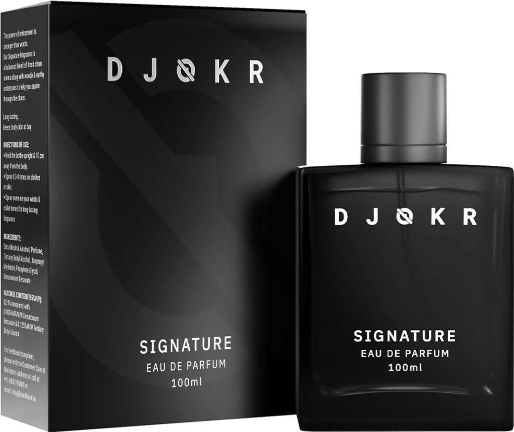 djokr signature perfume men premium luxury long lasting fragrance spray eau de parfum 100 ml