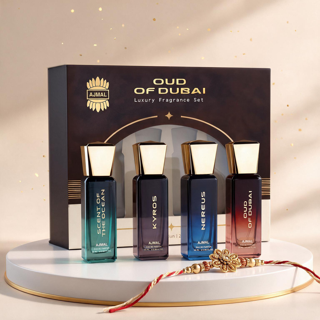 Oud of Dubai Long Lasting Travel Perfume Gift Set for Men & Women Eau de Parfum  -  80 ml (For Men & Women)