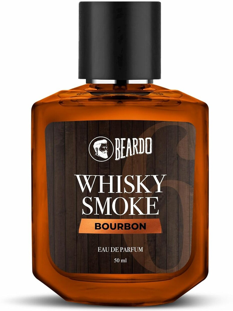 beardo whisky smoke bourbon perfume edp oriental woody leathery strong long lasting eau de parfum 50 ml