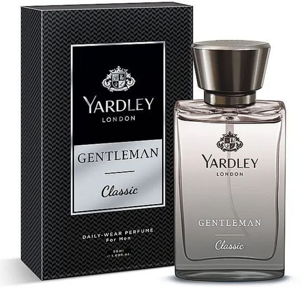 Yardley London GENTLEMAN CLASSIC PERFUME ,50ML Eau de Parfum  -  50 ml