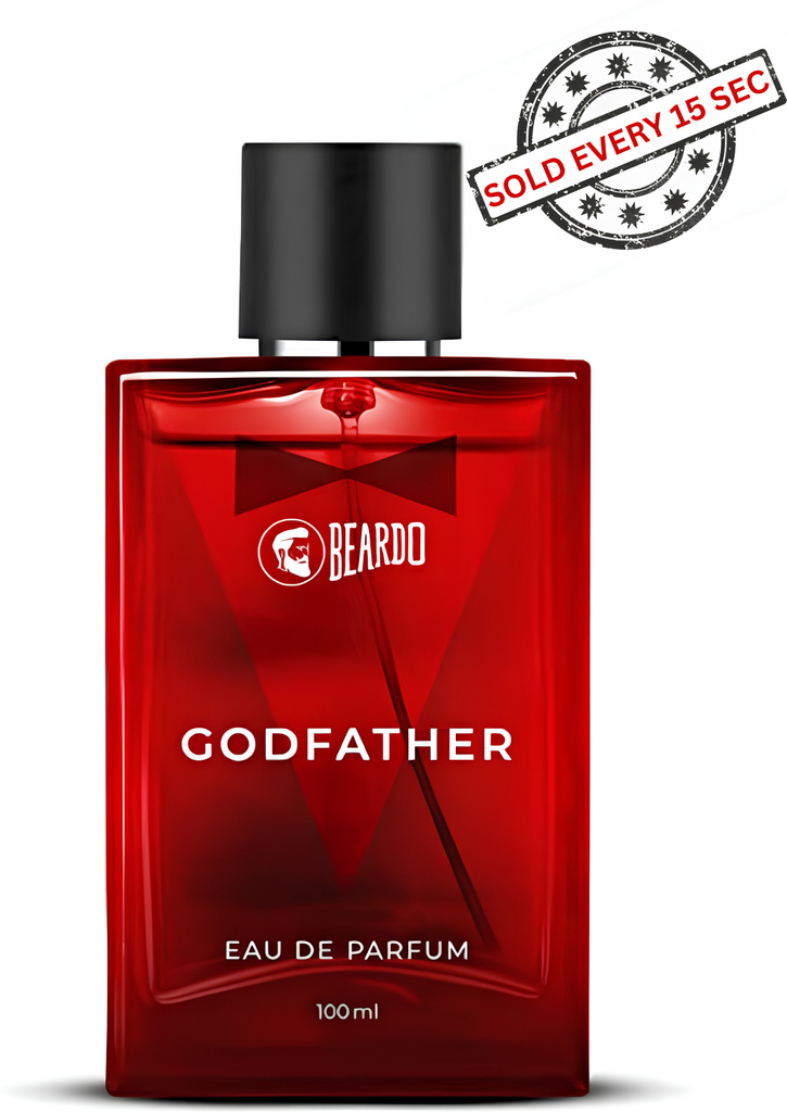 BEARDO Godfather Perfume-Premium, Strong and Long Lasting Fragrance-Aromatic-Gift Eau de Parfum  -  100 ml