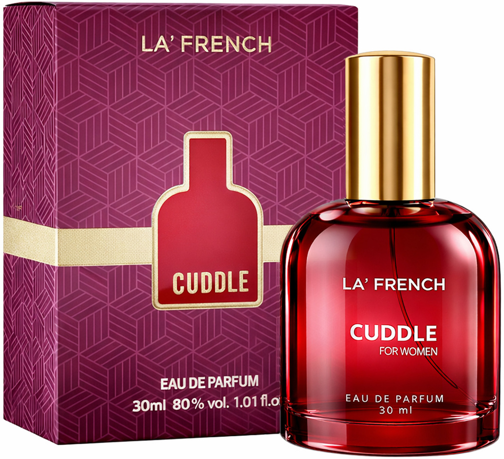 la french cuddle perfume women premium luxury long lasting fragrance scent eau de parfum 30 ml