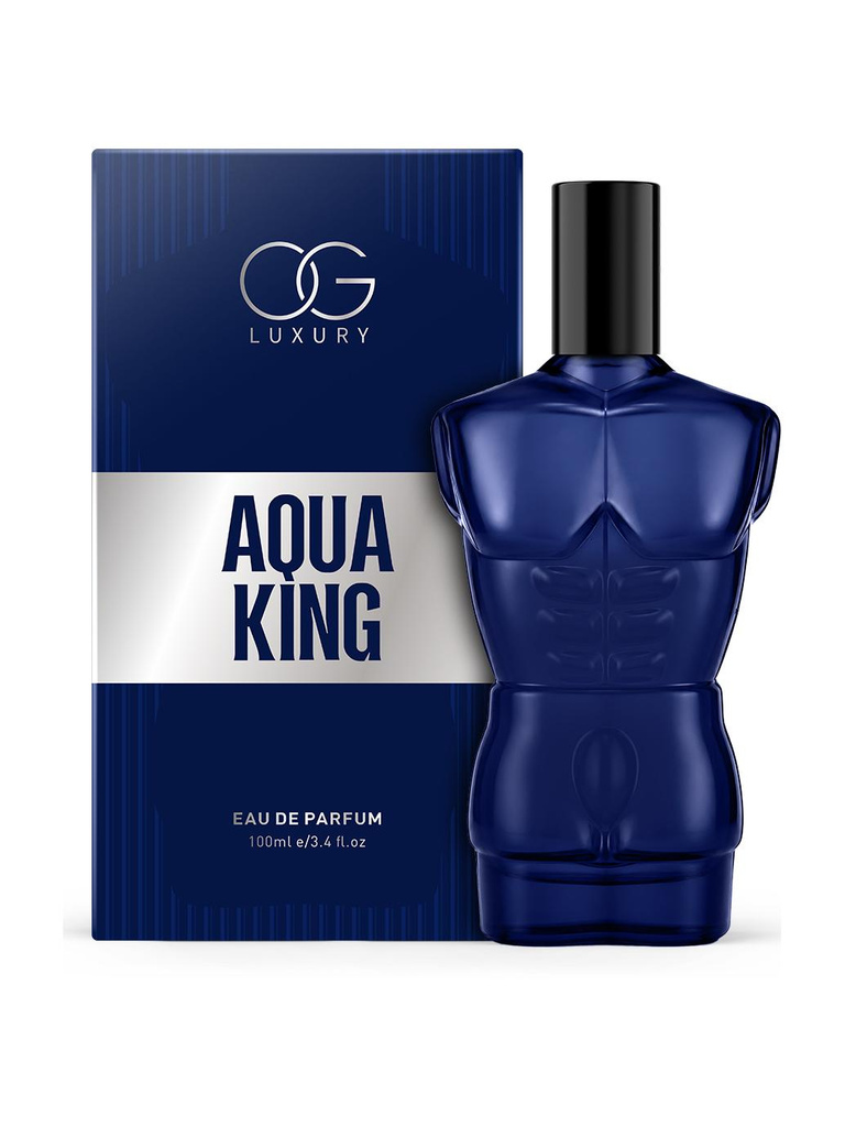 OG LUXURY Aqua King | Luxury Fragrance | Long lasting, Premium Perfume | For All Occasions Eau de Parfum  -  100 ml