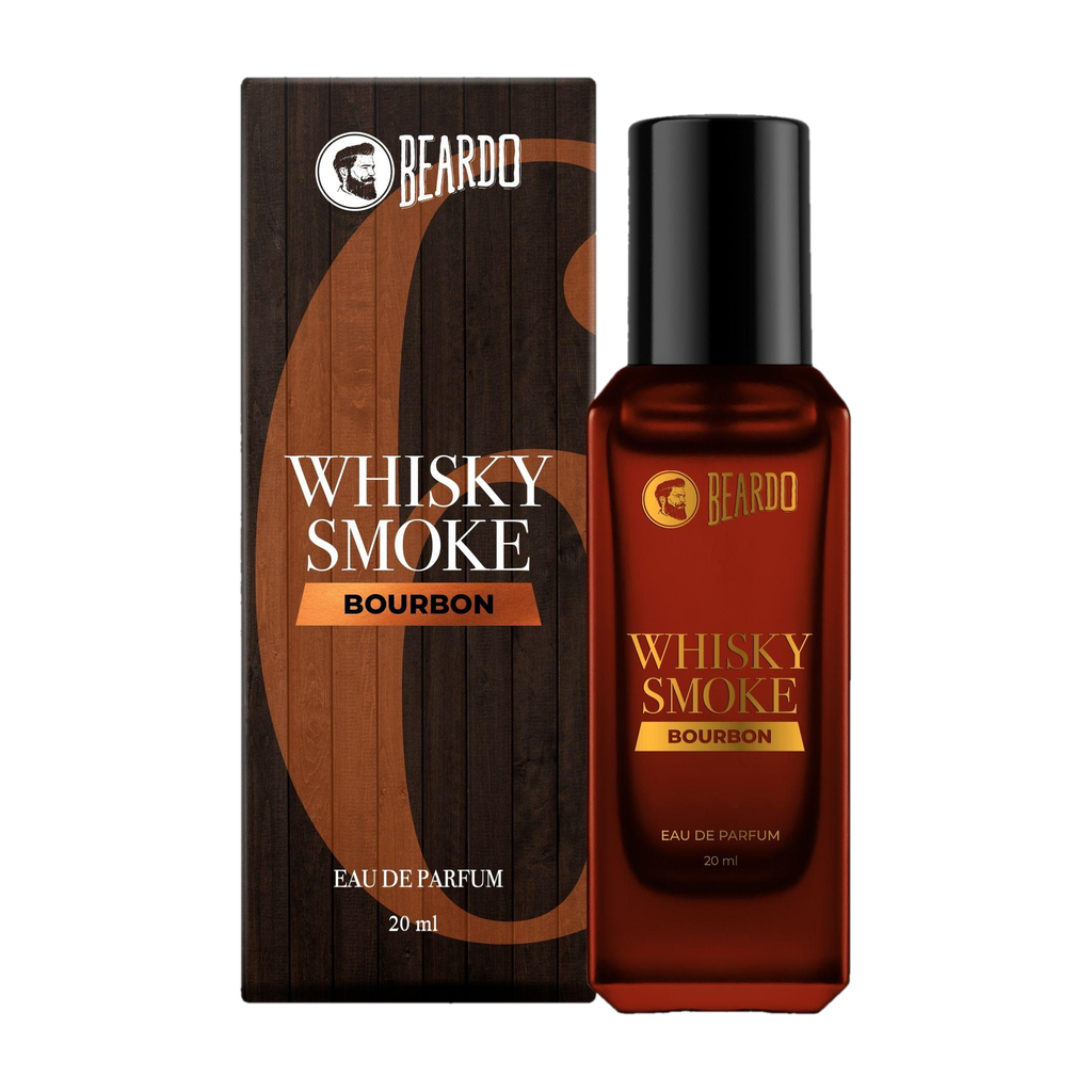 beardo whisky smoke bourbon perfume edp oriental woody leathery strong long lasting eau de parfum 20 ml
