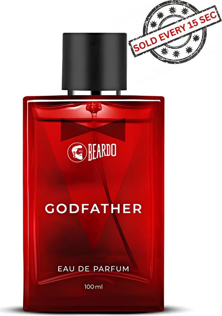 BEARDO Godfather Perfume-Premium, Strong and Long Lasting Fragrance-Aromatic-Gift Eau de Parfum  -  100 ml