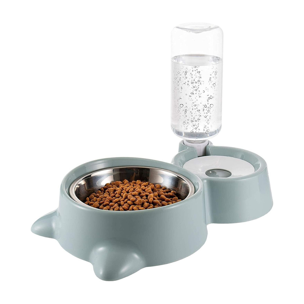 Maharaj Mall oval Plastic Pet Bowl & Bottle