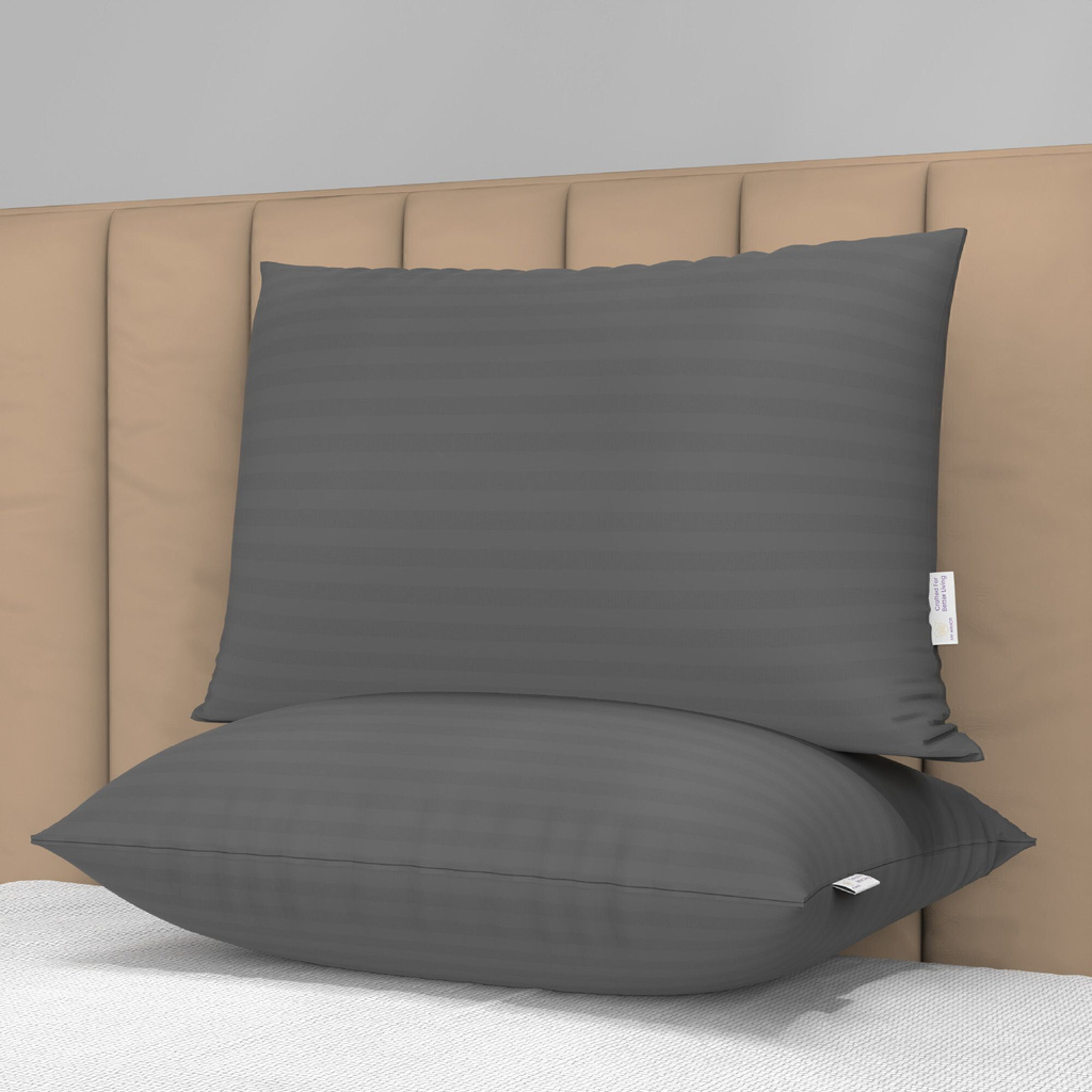 my armor microfibre sleeping pillow pack 2 stripes pillows set
