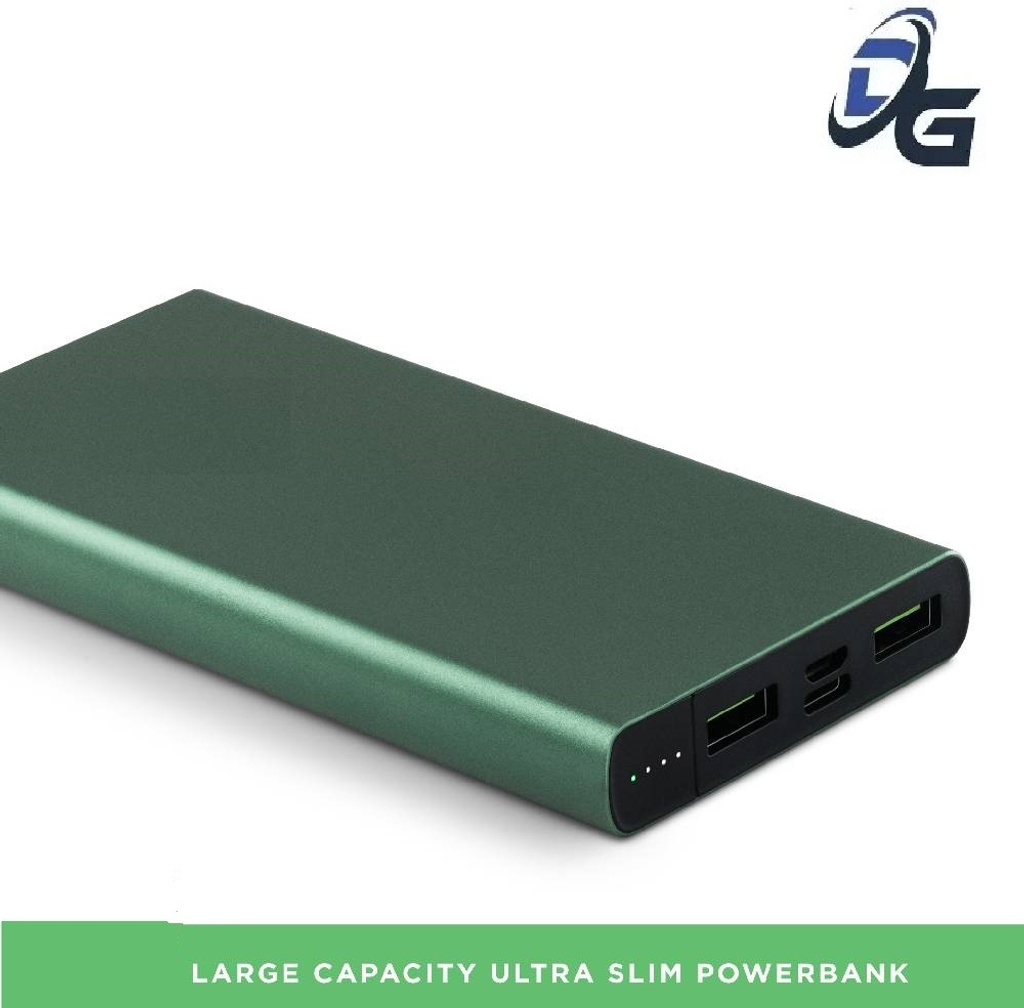 22900 mAh 20 W Power Bank (Green, Lithium Polymer, Fast Charging for Mobile)