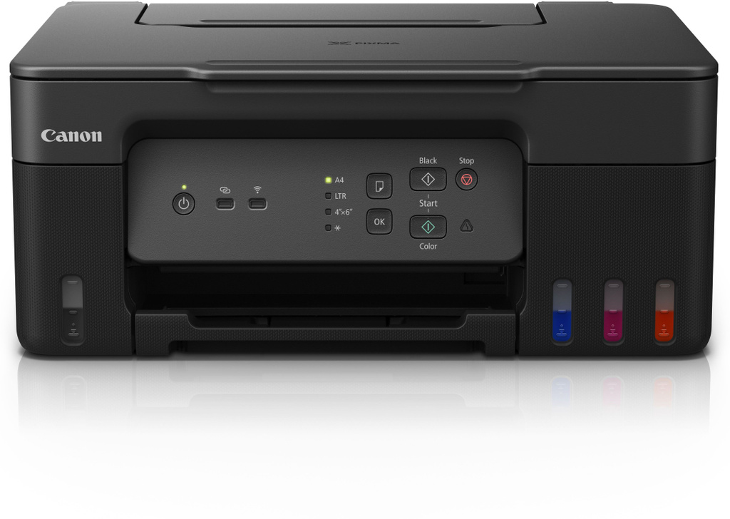 Canon Pixma ink efficient G3730 Multi-function WiFi Color Ink Tank Printer with Black (70 ml) & Color (40 ml) ink bottles