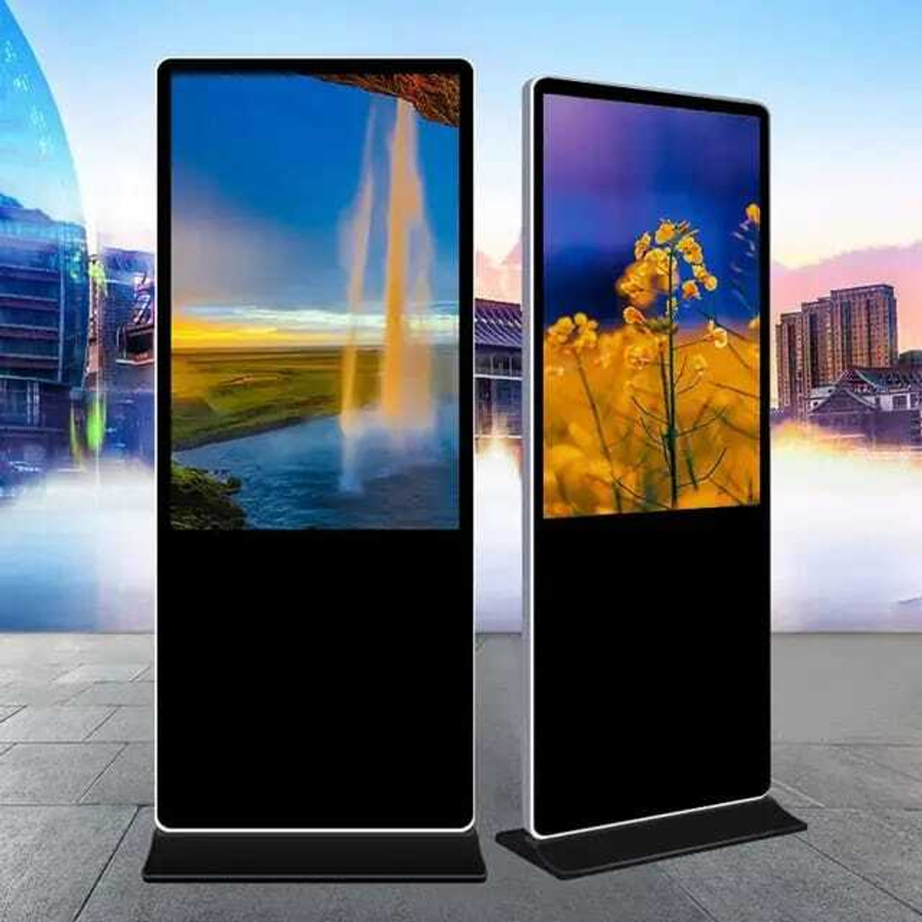 HINLED DISPLAY SYSTEMS 165.1 cm (65 inch) Full HD IPS Panel Monitor (Standee 65 Inch Touch Screen Kiosk) (Response Time: 8 ms, 60 Hz Refresh Rate)
