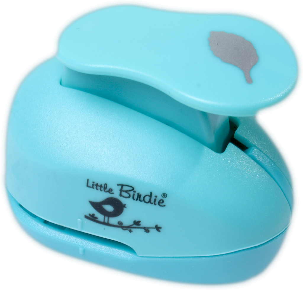 LITTLE BIRDIE Craft Punch Cutting Size 1.5cm Leafy Branch Punches & Punching Machines