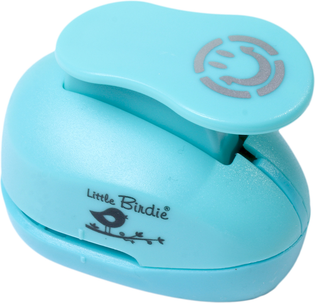 LITTLE BIRDIE Craft Punch Cutting Size 1.5cm Smile Punches & Punching Machines