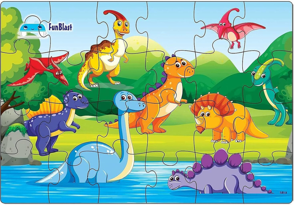 Dinosaur Jigsaw Puzzle for Kids Jigsaw Puzzle for Kids of Age 3-5 Years (24 Pieces)