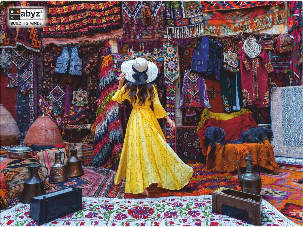 ABYZ City, Cappadocia, Turkey Wooden Play and Learn Educational Wooden Jigsaw Puzzle