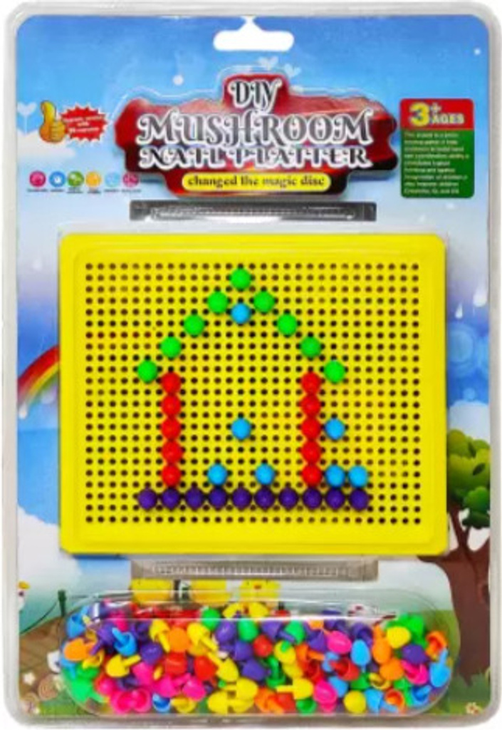 fatfish creative jigsaw puzzle building nails blocks 1 pieces