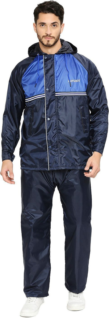 citizen colorblock men rain suit