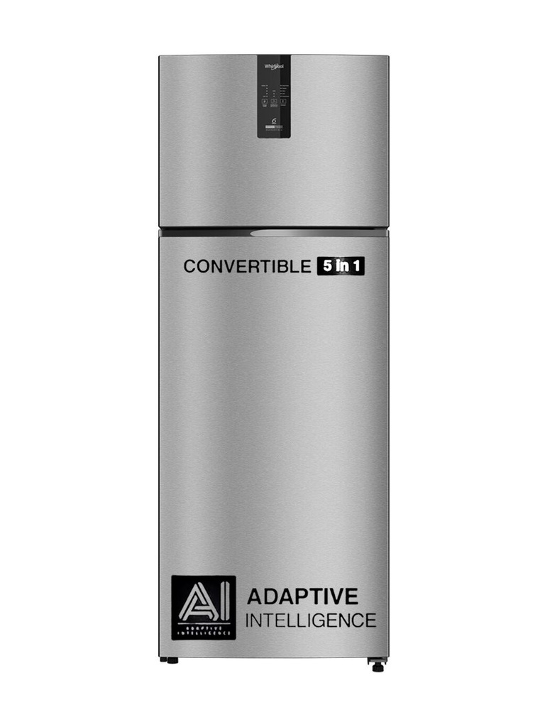 431 L Frost Free Double Door 2 Star Refrigerator (Alpha Steel, IF INV CNV 480 ALPHA STEEL (2S)-Y)