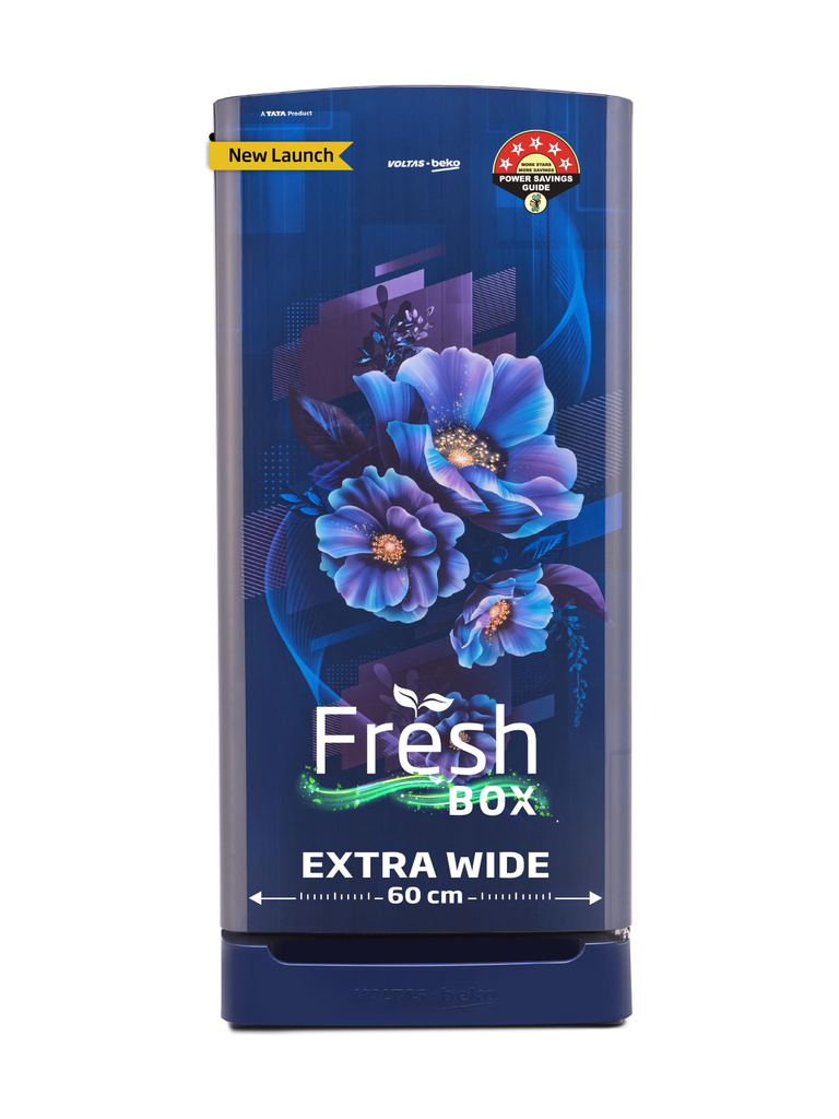 208 L Direct Cool Single Door 5 Star Refrigerator (Bonita Blue, RDC240A/W0BBRTM0B00GO)