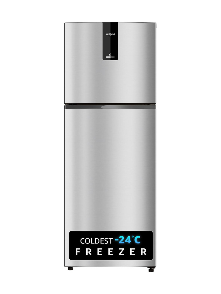 308 L Frost Free Double Door 3 Star Refrigerator (Lunar Steel, IF INV ELT DF355 LUNAR STEEL (3S)-Y)
