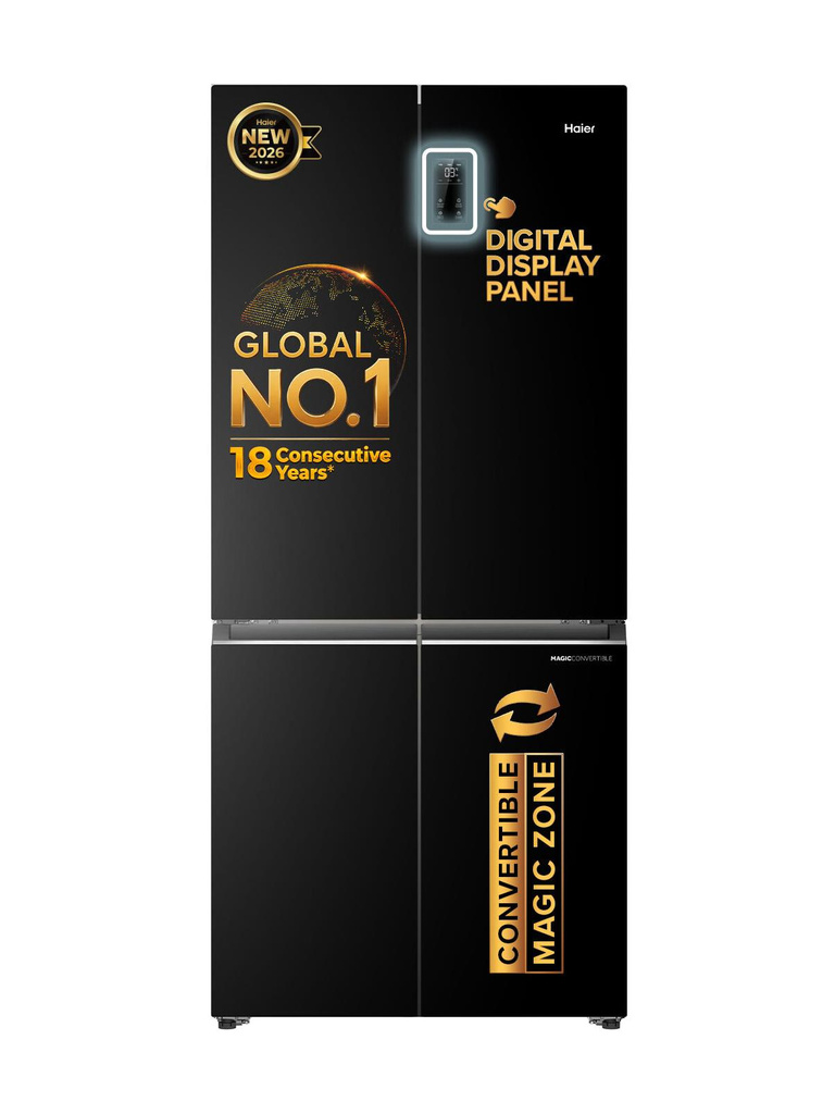 Haier 520 L Frost Free Multi-Door 3 Star Convertible Refrigerator  with Lumiere Triple Inverter French Door Side by Side (Magic Zone, Deo Fresh Technology, 2026 Model)