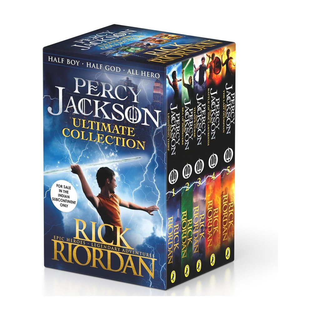 Percy Jackson 5 Book Set (Paperback, RICK RIORDAN)