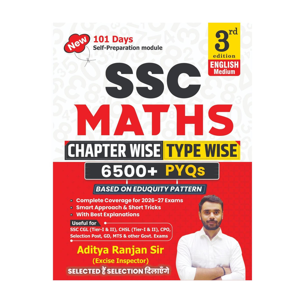 aditya ranjan sir ssc maths 6500 chapter wise type wise english medium 3rd detailed explanation short tricks