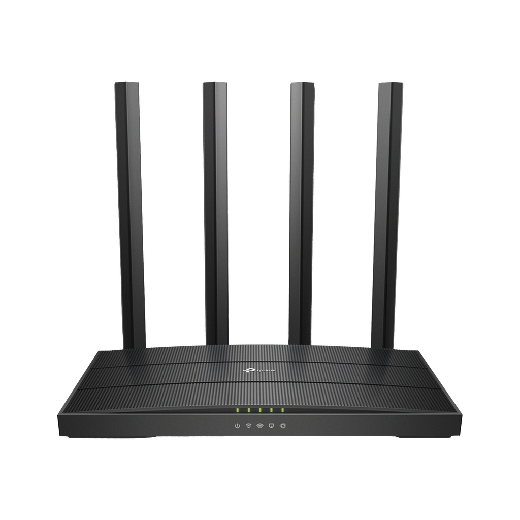 TP-Link Archer C6 MU-MIMO Gigabit Wireless Router 2.4 GHz, 5 GHz 1200 Mbps Wifi Speed Dual Band External Antenna Ethernet (Cable Broadband)