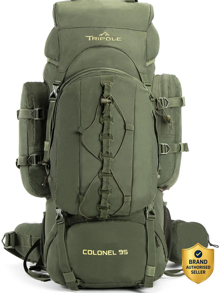 Tripole Colonel (With Detachable Day Pack) Rucksack  - 95 L