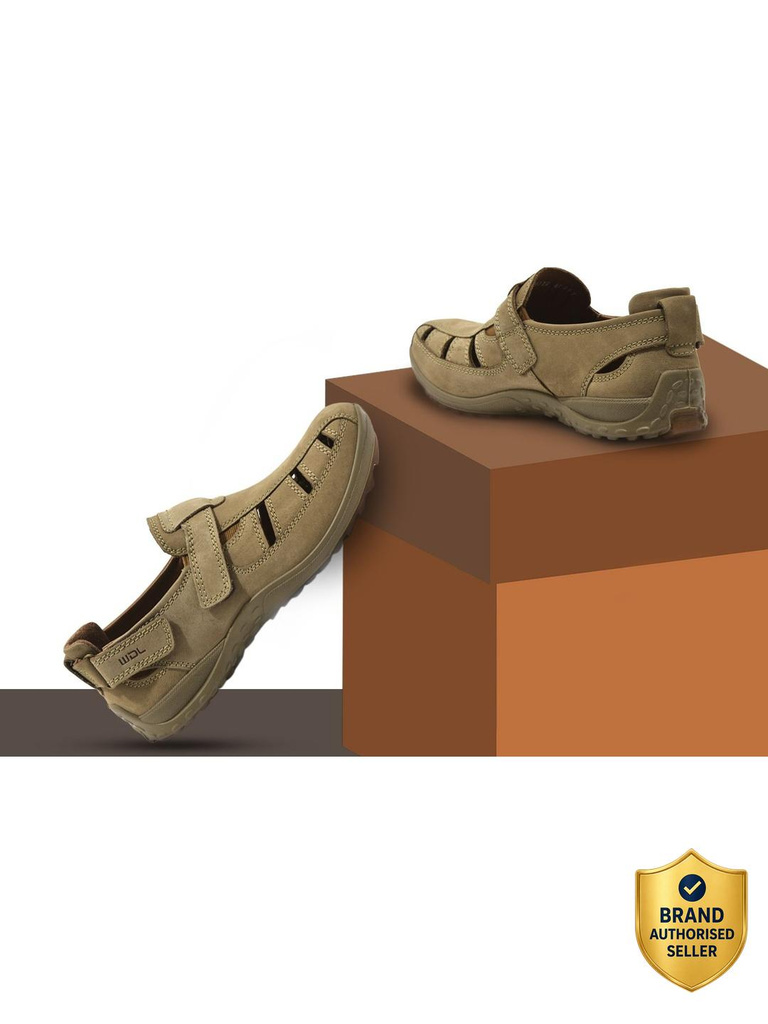 Men Outdoor Comfortable Lightweight Everyday Use Casual Sandal (Khaki , 9)