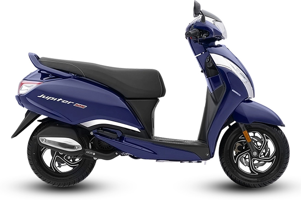 TVS JUPITER 125 Disc Booking for Ex-Showroom Price (Indiblue)