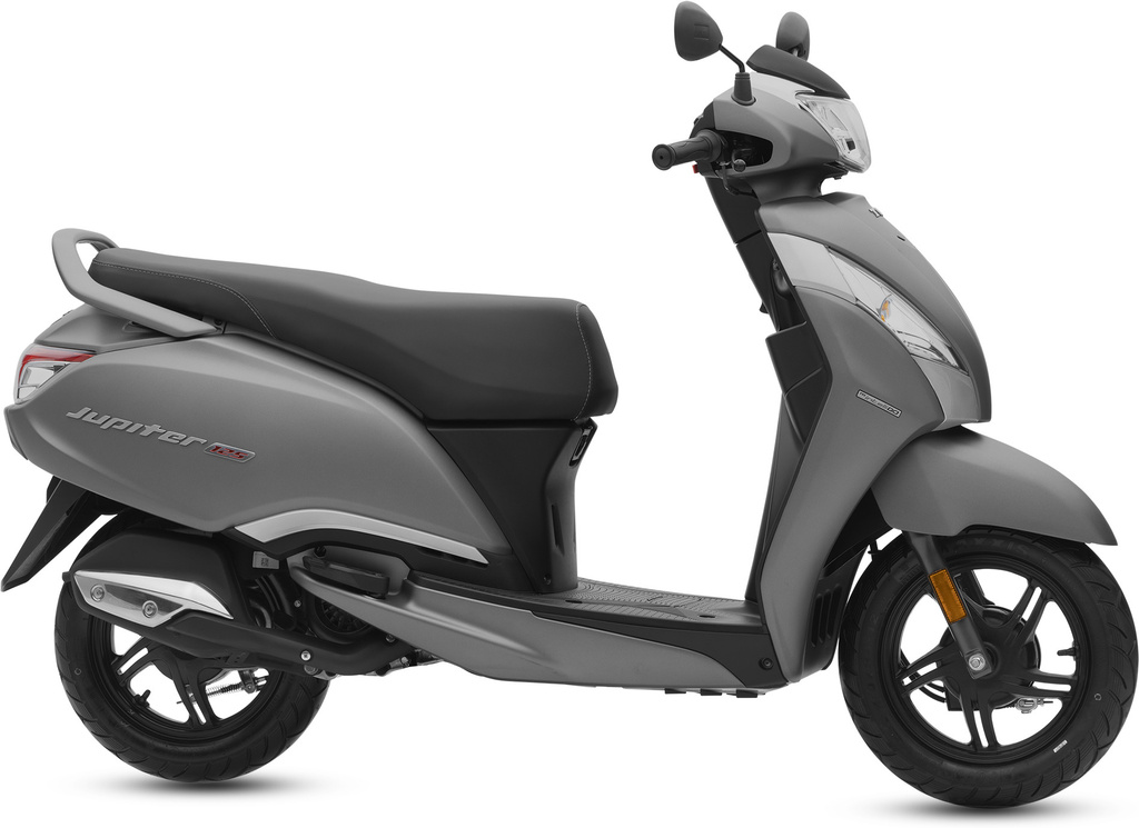 TVS JUPITER 125 Drum Alloy Booking for Ex-Showroom Price (Titanium Grey)
