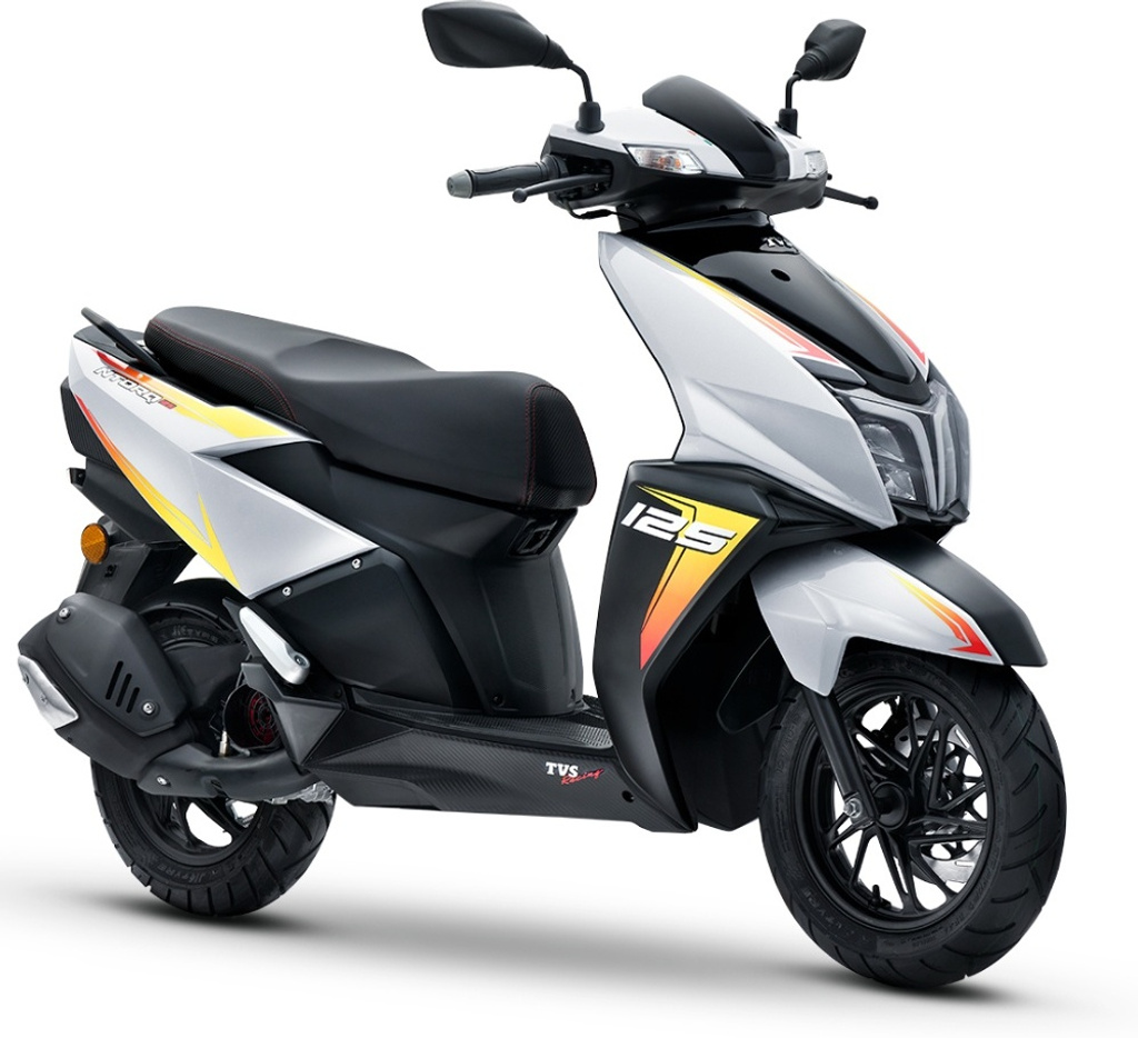 TVS NTORQ 125 Disc Booking for Ex-Showroom Price (Spiti White)